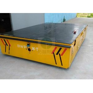 Buy cheap 30t Warehouse Mold Handling Transfer Steel Floor Steerable Bogie from wholesalers