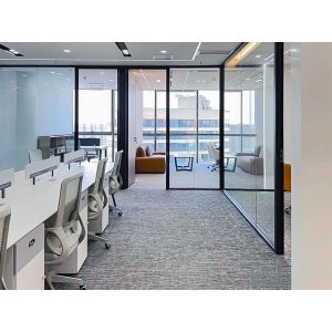 Buy cheap 100mm Soundproof Modular and Pre-assemble Installation Movable Partition Wall with 3000mm Height for Flexible Space Division from wholesalers