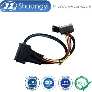 Buy cheap SFF-8654 8i to SFF-8654 8i High-Speed Mini SAS HD Connector Cable, 1.0 m 32AWG 85 Ω Braided Assembly from wholesalers