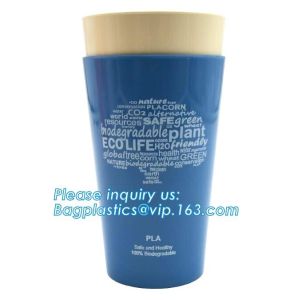 Buy cheap Compostable cup,PLA Biodegradable Disposable cup,6 7 8 9 10 12 16 20 oz disposable plastic pp ps pet PLA cup with dome from wholesalers