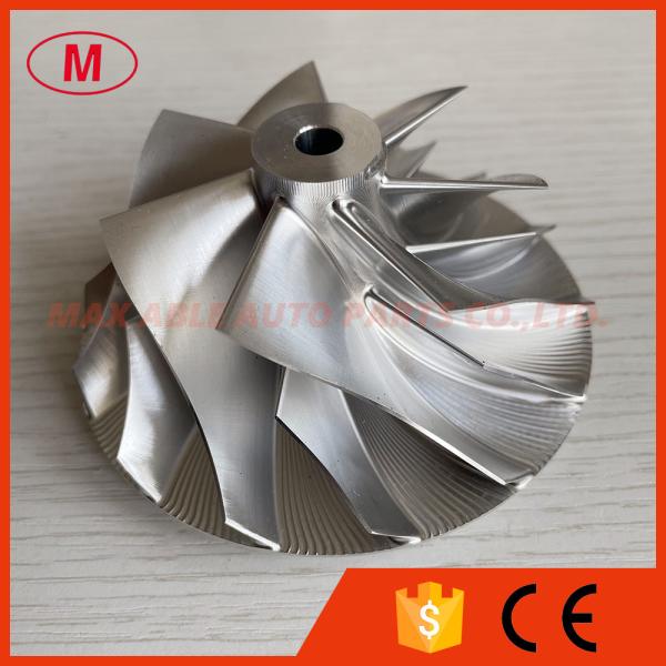 HE451 7+7blades 66.87/93.00mm turbo milling/aluminum 2618/billet compressor wheel