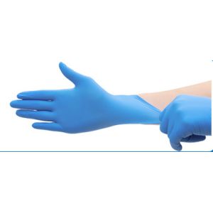 Buy cheap Nitrile Latex Free Long Cuff Disposable Nitrile Exam Gloves product