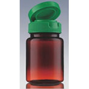 Buy cheap PET Empty Plastic Screw Top Bottles , 70g Flip Top Plastic Bottles Stick Label from wholesalers