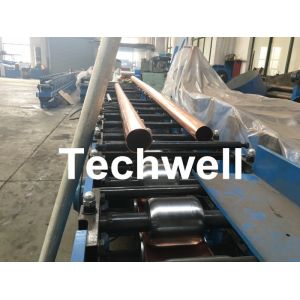 Buy cheap Aluminum Or Galvanized Steel Round Downspout Roll Forming Machine For Making Water Pipe, Rainwater from wholesalers