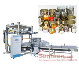 Buy cheap CE Certificate Beverage Can Making Machine , Empty Can Palletizer Sunnran from wholesalers