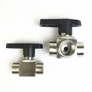 Buy cheap 2 way cut-off three way welding ball valve from wholesalers