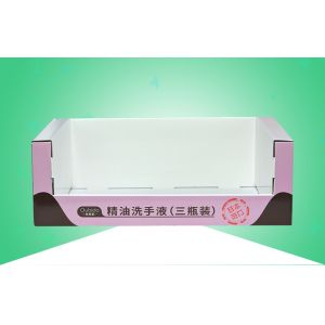 Buy cheap Double Wall Robust PDQ Cardboard Trays With Hand Sanitizer from wholesalers