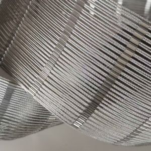 Wire Rope Stainless Steel Ferrule Mesh For Railing Refurbishment