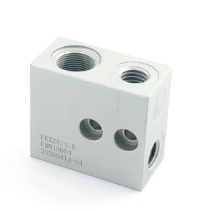 Customized Metal Hydraulic Blocks Metal Processing CNC Machining Parts