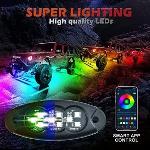 Multi Color Chasing Neon Light Kit with Remote Control and 50000 Hours Working