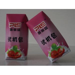 Buy cheap 200ml Prisma Juice Aseptic Carton Paper And Aluminum Laminated Packaging from wholesalers