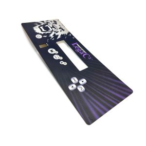 Buy cheap Gradient Dot Printing Control Panel Metal Dome Membrane Keypad With LED And Pillow Embossed from wholesalers