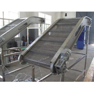 Buy cheap Climbing Conveyor Stainless Steel Mobile Belt Conveyor Machine from wholesalers