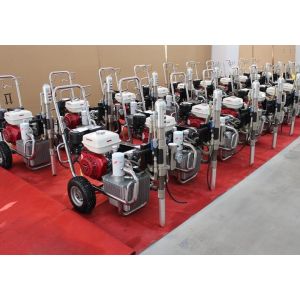 Buy cheap Wall Putty Spray Machine With Hydraulic Pump , Latex Paint Sprayer from wholesalers