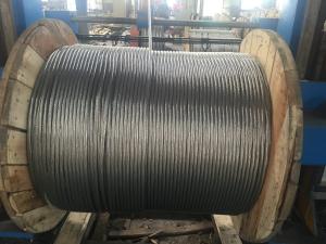 Buy cheap Water Resistance Galvanized Stranded Steel Wire , 3/8 Steel Cable 7 X 3.05mm product