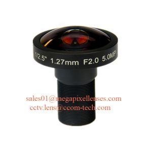 Buy cheap 1/2.5" 1.27mm 5Megapixel M12x0.5 mount 185degree Fisheye Lens, fisheye lens for 360VR from wholesalers