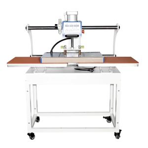 China Semi Automatic Heat Press Machine DTF For T Shirt Printing 160KG Capacity 40x60cm on sale