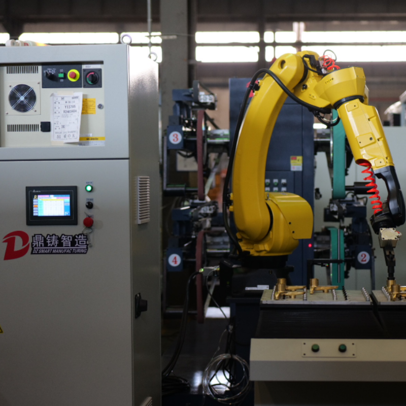 ABB Robotic Grinding Machine with Automatic Position Compensation