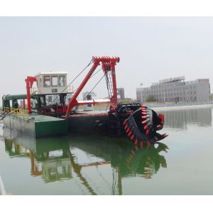 24 Inch Cutter Head Suction Mud Dredging Boat For Dredging