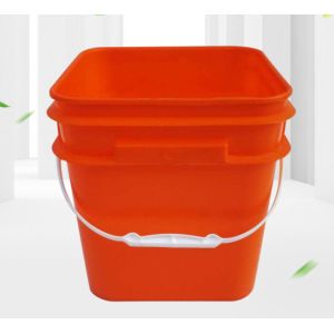 Buy cheap Chemical Resistant Square Plastic Pail Thermal Transfer Printing Option from wholesalers