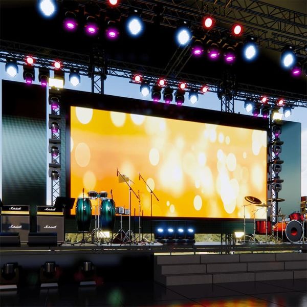 Outdoor Rental P4.81 LED Screen with Wide Viewing Angles and Fast Setup for