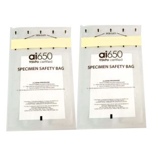 Buy cheap Medical Care 95KPA Specimen Transport Bag With Document Pouch from wholesalers