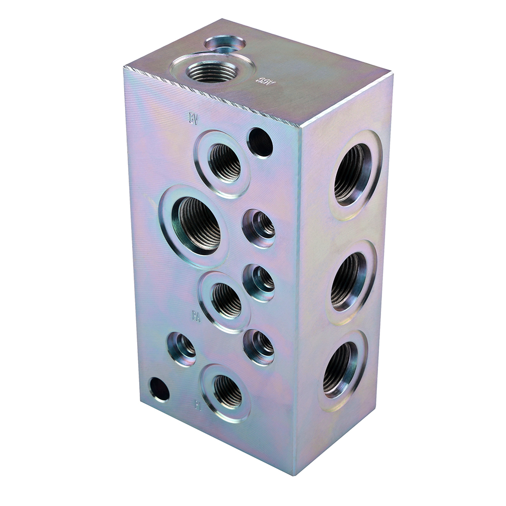 Buy cheap Custom Hydraulic Manifold Block with CNC Custom Service Direct Factory Supply product