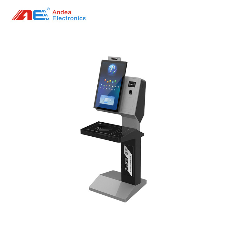 Buy cheap RFID Library Automation Management Books Check In / Out Self Service Kiosk Machine from wholesalers