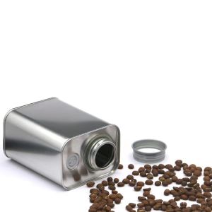 Logo Customized Coffee Tin Cans Coffee Storage Canisters And Tins