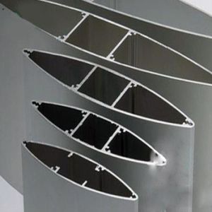 Buy cheap Anodize  Aluminium Extrusion Profiles Fans , Extrusion Aluminum Airfoil Blade from wholesalers