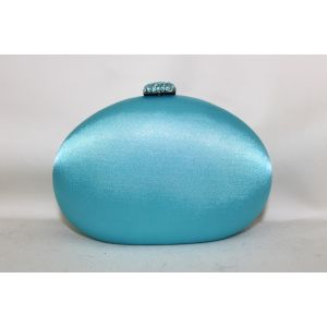 Buy cheap Women Satin Flower Glitter Clutch Bag With Delicate Crystal Closure from wholesalers