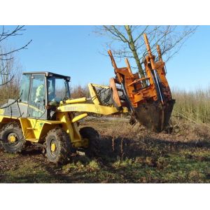 Buy cheap OEM Excavator Tree Spade , Hydraulic Tree Transplanter Machine from wholesalers