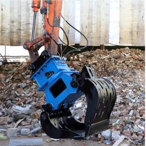 Buy cheap Hydraulic Rotary Excavator Selector Sorting Grab for 7-10 Ton Excavator from wholesalers