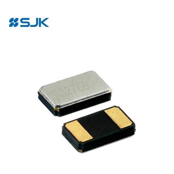 Quality 32.768KHz SMD Tuning Fork Crystal Resonator for at Turnover Temperature ±25C±5C by SJK for sale