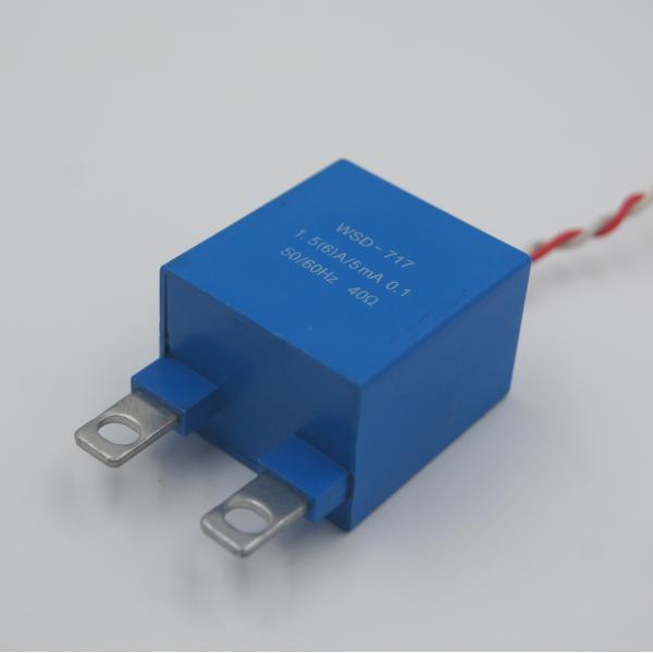 Buy cheap 1500T / 1800T Turns 3 Phase Current Transformer with Plastic Casing Blue Dead Connection from wholesalers