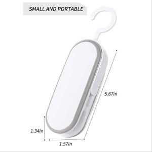 Buy cheap Portable Plastic Heat Vacuum Sealers 2 In 1 Mini Heat Sealing Machine With Battery from wholesalers