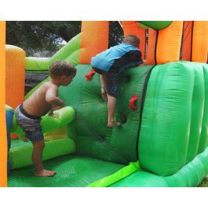 0.55mm Tarpaulin Plato Pool Slide Inflatable Water Parks