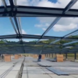 Lightweight Steel Frame House , Chicken Farm Structure Customized