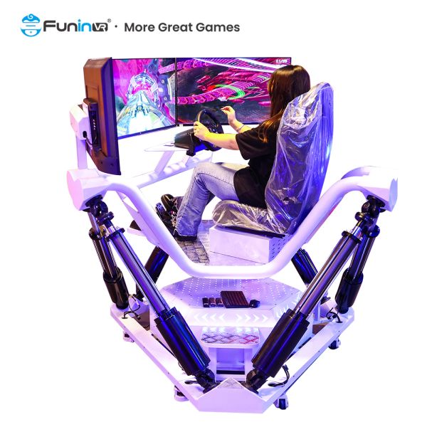 Buy cheap Funin VR Indoor 9D VR Amusement Park F1 Racing Car Simulator Three Screen Racing Car Driving Arcade Games Racing Simulator from wholesalers