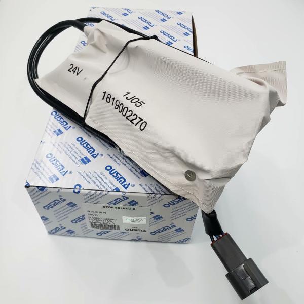 Buy cheap OUSIMA B229900002662 1-81900227-0 24V Engine Stop Solenoid For Excavator SANY ISUZU from wholesalers