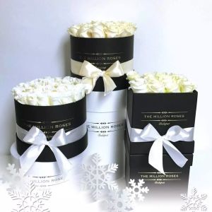 Buy cheap Popluare flower box offset printing logo preserved rose paper box from wholesalers