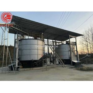 Buy cheap 120M3 Compost Fertilizer Production Towable Manure Fermentation Tank from wholesalers