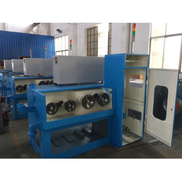 15KW Aluminium Wire Drawing Machine Magnetic Brake Customize Power Source
