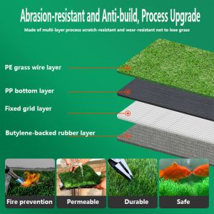 Buy cheap High Quality Synthetic outdoor landscaping turf landscaping artificial grass for garden swimming poo from wholesalers