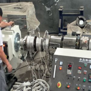 Buy cheap 220-420V One Screw LK Inverter plastic pipe extruder from wholesalers