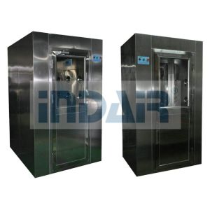 Intelligent SS Cleanroom Air Shower , Adjustable Time Air Shower Unit With