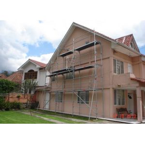 Buy cheap 6082 Aluminum Scaffolding Tower Operation Frame Layer Working Bench For Engineering from wholesalers