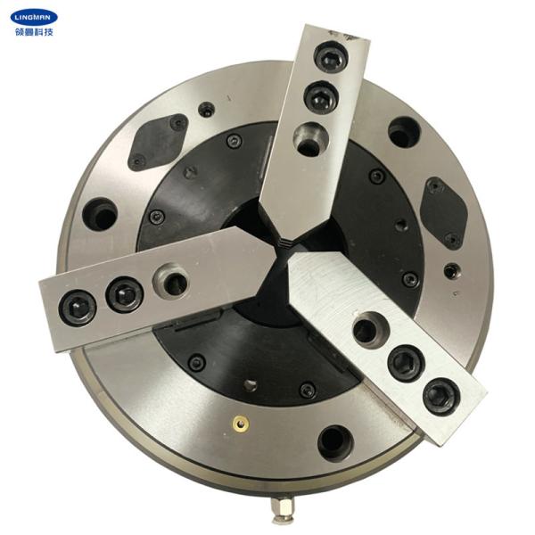 Buy cheap High Speed Pneumatic Front Mount Chuck With Three Jaws For CNC Machine from wholesalers