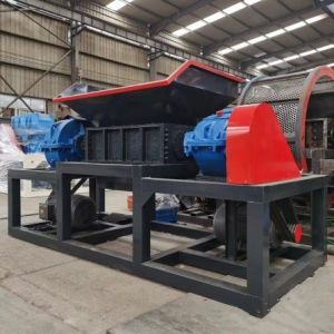 Buy cheap Waste Plastic Wood High Torque Double Shaft Double Power Shredder at CE Certification from wholesalers