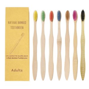 Buy cheap Natural Charcoal Biodegradable Bamboo Toothbrush Soft Bristles from wholesalers
